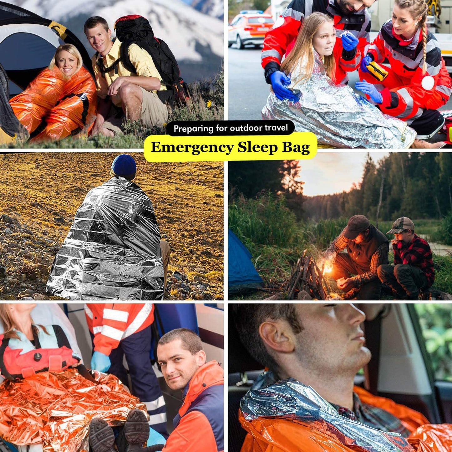 Survival Waterproof Sleeping Bag