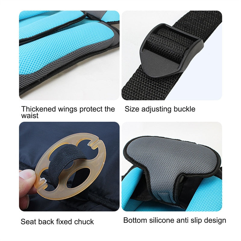 Child Seat Car Cart Pad for Children Chair Seat Cushion Infant Safe Seat Mattress Pad 1-6 Years Old Dropshipping